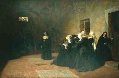 La celda de las locas de Giacomo Grosso