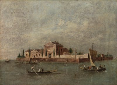 Isla de la Santísima Virgen del Rosario de Giacomo Guardi