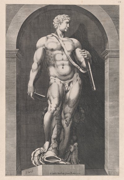 Speculum Romanae Magnificentiae: Perseo, finales del siglo XVI de Giacomo Lauri