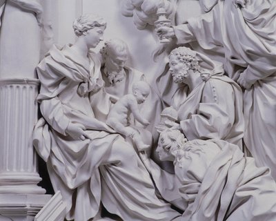 Adoración de los Reyes Magos de Giacomo Serpotta