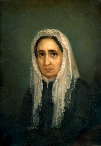 Retrato de Maria Mazzini Pintura de Giacomo Ulisse Borzino (siglo XIX) Genes, Museo del Risorgimento de Giacomo Ulisse Borzino