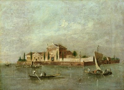 Isola della Beata Vergine del Rosario de Giacomo style of Guardi