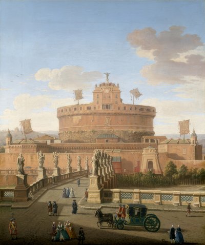 Roma, vista del Castillo de Sant