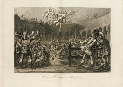 Festival con motivo del matrimonio de Fernando, Duque de Parma con la Archiduquesa, 1769 de Giambattista Bodoni