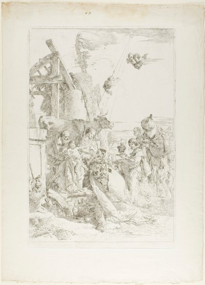 Adoración de los Magos de Giambattista Tiepolo