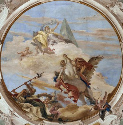 Belerofonte en Pegaso, ca 1746 de Giambattista Tiepolo