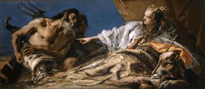 Neptuno Ofreciendo Regalos a Venecia, c. 1750 de Giambattista Tiepolo
