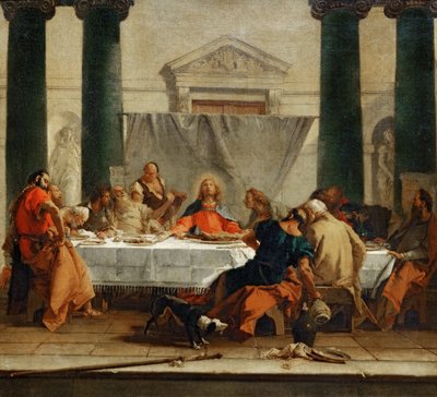 La Última Cena de Giambattista Tiepolo