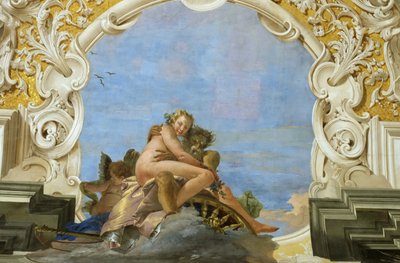 El tiempo rapta a la belleza Plutón raptando a Perséfone de Giambattista Tiepolo