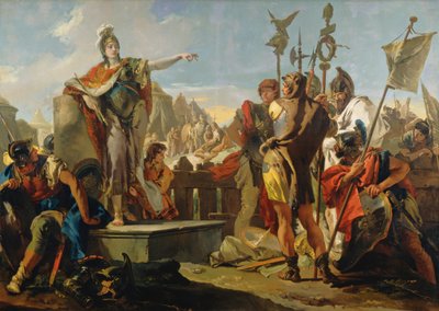  de Giambattista & Tiepolo Giandomenico (1727-1804) Tiepolo