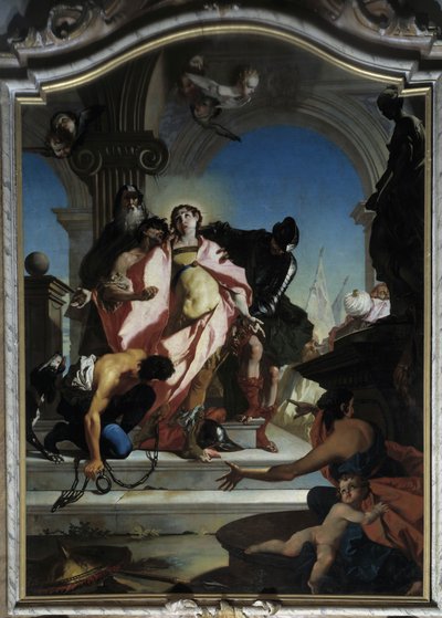 Captura de San Jorge (pintura) de Giambettino Cignaroli