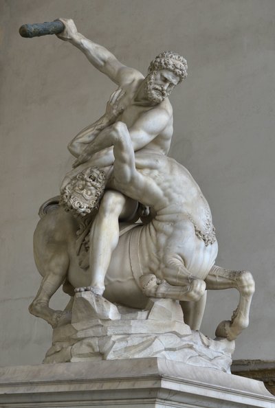 Hércules en la lucha contra el centauro Neso de (after) Giambologna