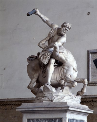 Hércules matando al centauro de Giambologna