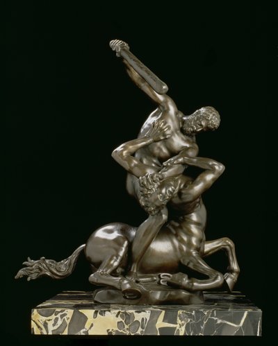 Hércules y el centauro Eurytion de Giambologna