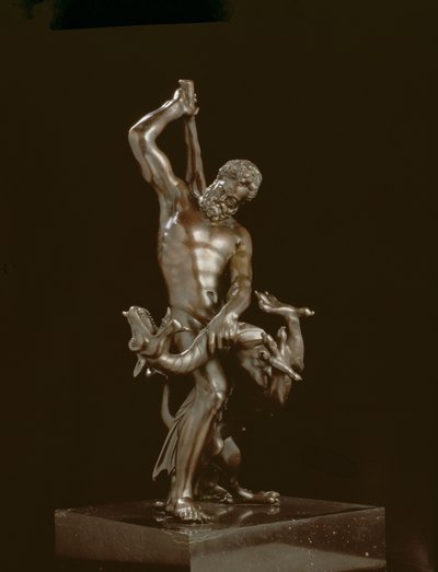 Hércules y la Hidra (bronce) de Giambologna