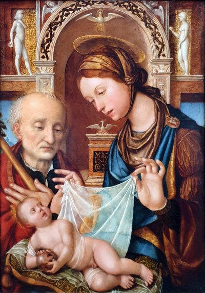 Alemán: Die Heilige Familie La Sagrada Familia de Gian Francesco de Maineri