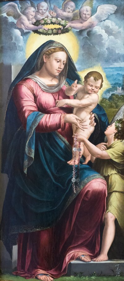 Nuestra Señora del Rosario de Gian Gheramo dalle Catene