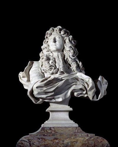 Busto de Luis XIV, Rey de Francia de Gian Lorenzo Bernini