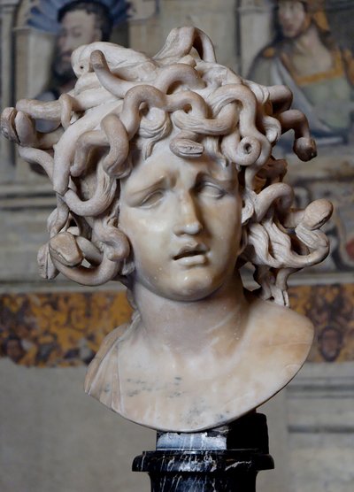 Cabeza de Medusa, 1630 de Gian Lorenzo Bernini