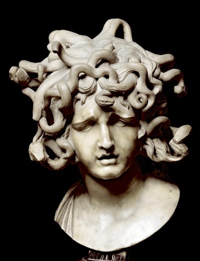 Cabeza de Medusa, escultura de mármol de Gian Lorenzo Bernini de Gian Lorenzo Bernini