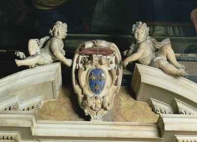 Vista Interior de la Capilla Barberini (detalle) de Gian Lorenzo Bernini