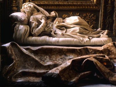 Italia, Roma, Iglesia de San Francesco Ripa, Beata Ludovica Albertoni de Gian Lorenzo Bernini