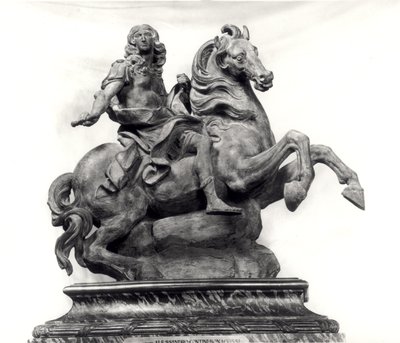 Modelo para el Monumento a Luis XIV (1638-1715) de Gian Lorenzo Bernini