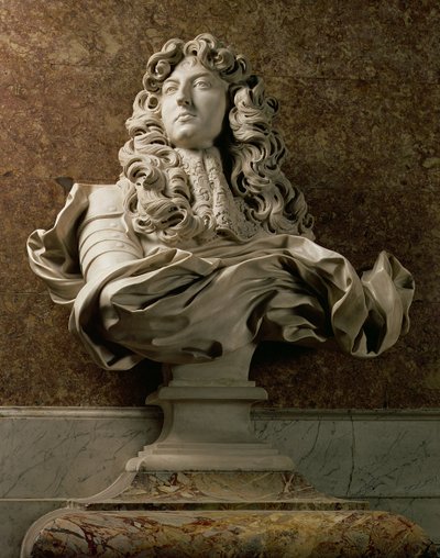 Busto retrato de Luis XIV (1638-1715) (1665) de Gian Lorenzo Bernini