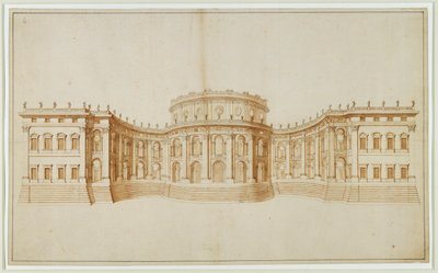 Proyecto para el Louvre ... de Gian Lorenzo Bernini