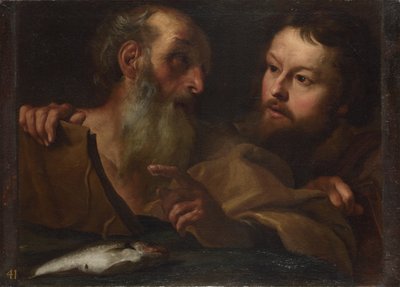 Santos Andrés y Tomás, antes de 1627 de Gian Lorenzo Bernini