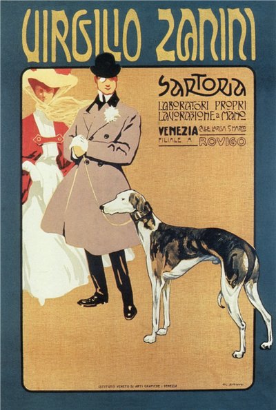 Sastrería de Virgilio Zanini, 1900 de Gian Luciano Sormani