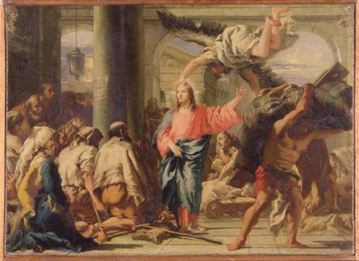 Cristo en el estanque de Betesda de Giandomenico (1727 1804) Tiepolo