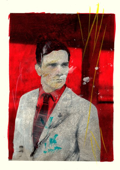 Retrato de Pierpaolo Pasolini, 2014 (técnica mixta) de Gianluca Costantini