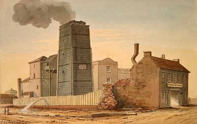 Vista de las Obras Hidráulicas de Clink Street, Southwark de Gideon Yates