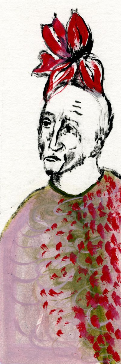 Me convertí en una flor roja, 2017 de Gigi Sudbury