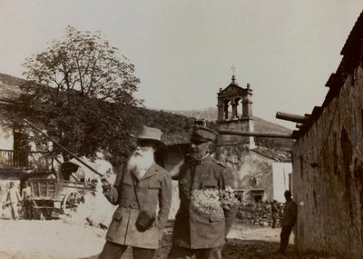 Álbum "Imágenes de la Guerra II": Soldados italianos en Val Chiusone a Podsenica, 09/1917 de Gigliucci Gigliucci