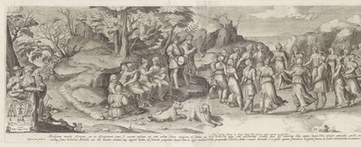 Matrimonio de Isaac y Rebeca de Gijsbert Van Veen