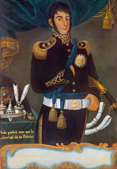 Retrato de José de San Martín de Gil de Castro