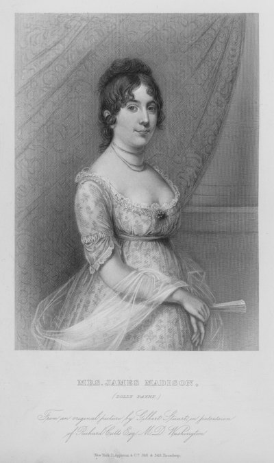 Sra. James Madison, Dolly Paine de Gilbert (after) Stuart