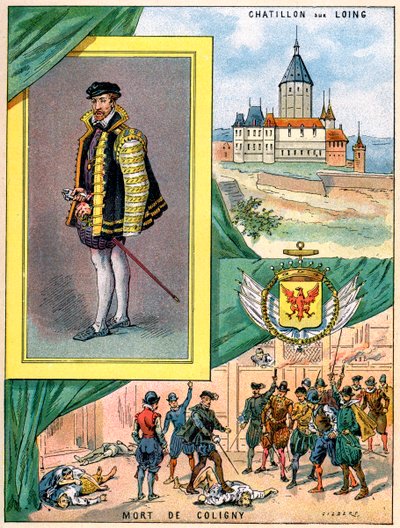 Gaspard de Coligny, almirante de Francia de Gilbert