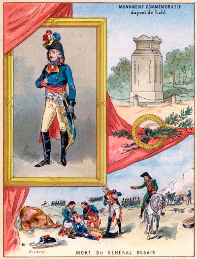 Louis Charles Antoine Desaix, general y líder militar francés, 1898 de Gilbert