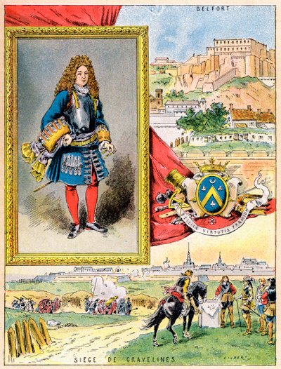 Sébastien le Prestre de Vauban, ingeniero militar francés de Gilbert