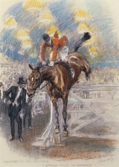 Vuelo Nocturno en Olympia - Bernard Mills en Courage de Gilbert Holiday