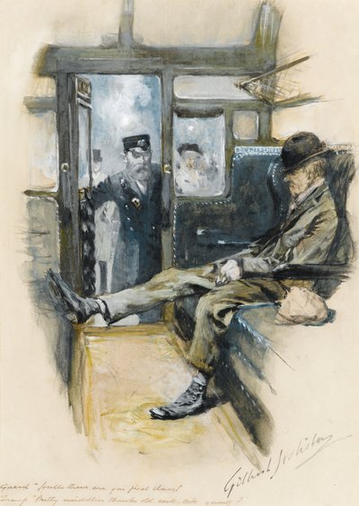 El guardia del tren de Gilbert Holiday