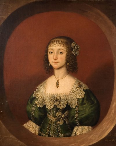 Retrato de una niña, 1638 de Gilbert Jackson
