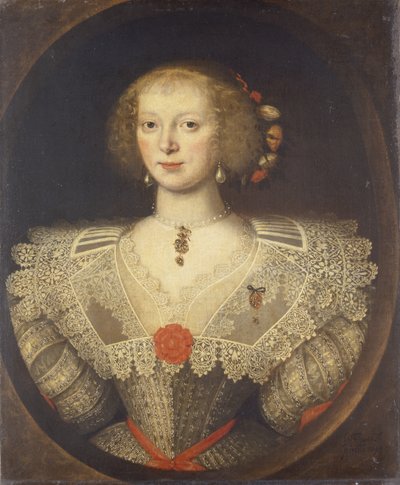Retrato de una dama, llamada "Condesa de Cavan" (óleo sobre tabla) de Gilbert Jackson
