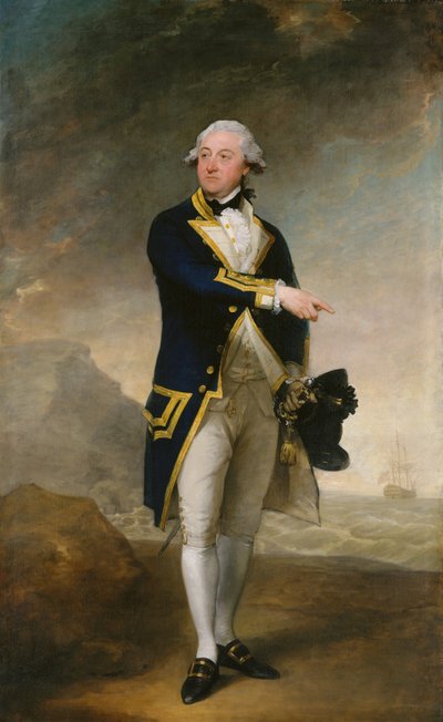 Capitán John Gell, 1785 de Gilbert Stuart