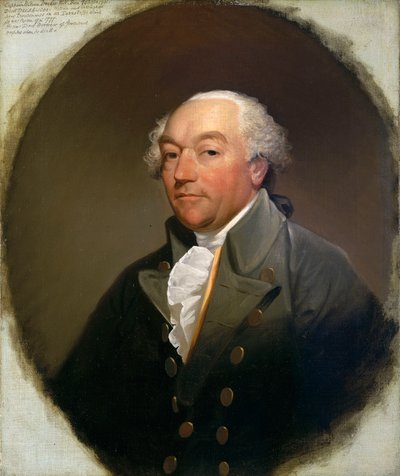 Capitán William Locker (1731-1800), c.1785 (óleo sobre lienzo) de Gilbert Stuart