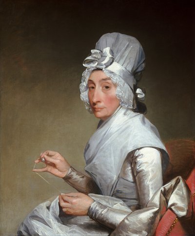 Catherine Brass Yates Sra. Richard Yates, 1793-1794 de Gilbert Stuart
