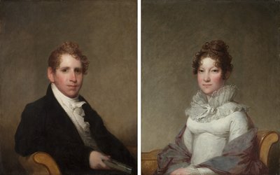 Dr. James Stuart; Mary Campbell Stuart de Gilbert Stuart